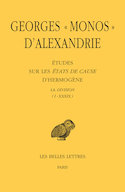 Études sur les États de cause d'Hermogène [2 volumes]